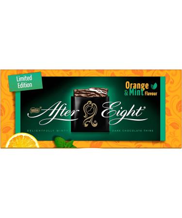 After Eight Limited Edition Mint & Orange Flavour Thins 200g - Buy Online on SooperMarket.com