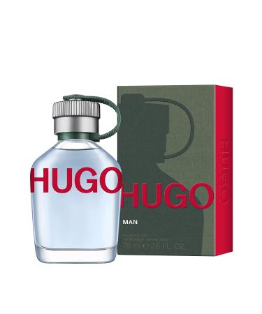 Hugo Boss HUGO MAN Eau de Toilette 2.5 Fl Oz - Authentic Fragrance for Men - Buy Online on SooperMarket.com