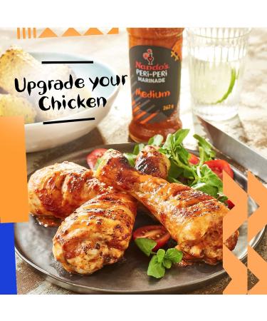 Nando's Medium Marinade 262g - Authentic Peri-Peri Flavor - Pack of 1 - Buy Online on SooperMarket.com