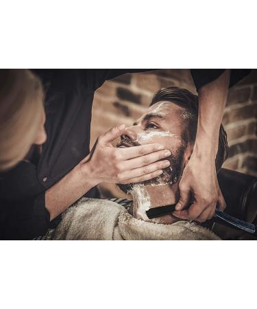 100 BLADES + Facn Professional Wooden Straight Edge Barber Razor - Salon Quality Shavette - Buy Online on SooperMarket.com