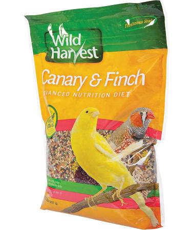Wild Harvest B12492Q-001 Canary and Finch Food Blend - Premium Nutrition for Finches - One Size - Buy Online on SooperMarket.com