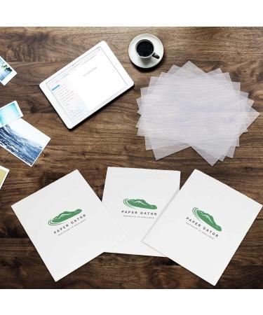 Paper Gator Vellum Paper  Pack of 55 Sheets 8.5 x 11 Inches Translucent Printable Sheets| 93 GSM Transparent Paper for Sketching |Tracing Paper for Art  Craft and Sewing.  Clear (PG-V) - Buy Online on SooperMarket.com