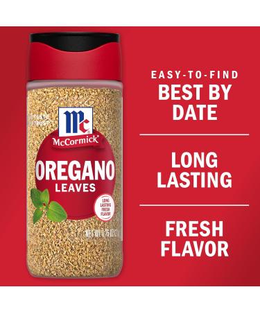 Mccormick Oregano Leaves (527161) 0.75 Oz - Buy Online on SooperMarket.com