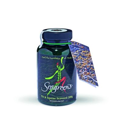 Seagreens Seaweed Food Supplement for Pets & Equine (Granules 200g)