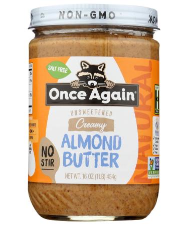 Once Again Almond butter No Stir, 16 oz