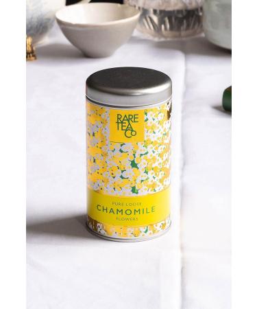 Rare Tea Company Loose Chamomile Herbal Tea 25g Tin - Buy Online on SooperMarket.com