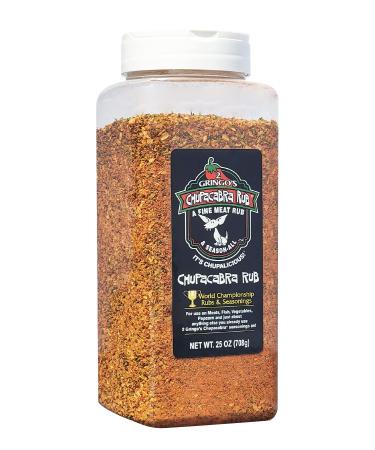 2 Gringos Chupacabra Original Fine Meat Rub, 25 Ounce