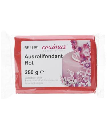 Cake Company Fondant red pack of 4 (4 x 250 g)