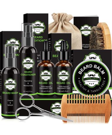 Bart Kit beard care kit with beard linen beard flushing beard oil beard balm beard brush beard beard shears storage bag Bart e-book men's gifts for birthday dad husband friend