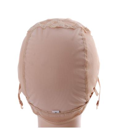 4 X 4 U-Part Lace Wig Caps - Adjustable Wig Caps for Wig Making (Blond S 52cm) | High Quality & Comfort - Buy Online on SooperMarket.com
