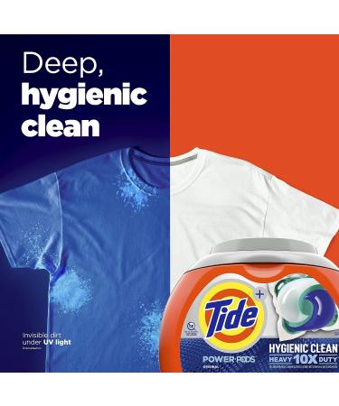 Tide Hygienic Clean Heavy Duty Power PODS Laundry Detergent Original 41 ct - For Visible & Invisible Dirt - Buy Online on SooperMarket.com