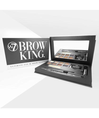 W7 Brow King Ultimate Eyebrow Kit - Professional Brow Shaping, Defining, and Grooming Palette - Buy Online on SooperMarket.com