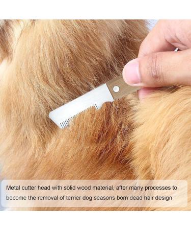Professional Trimmeters Set for Dogs & Cats - Stainless Steel Fine & Medium Tooth Care Kit - Buy Online on SooperMarket.com