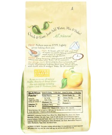 Sticky Fingers Lemon Poppyseed Scone Mix 15oz - Pack of 1 - Buy Online on SooperMarket.com