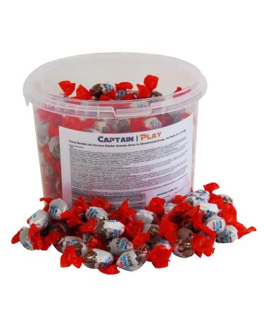 Party Bucket with Ferrero Kinder Chocolate Bons in individual packaging 1 pack (1 x 1.2 kg) Chocolate 204 pieces (1 pack)
