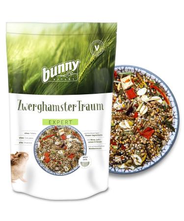 Bunnynynature dwarf hamster dream Expert 500 G |Sole feed for dwarf hamster |Recommended by the vet |With power-in -redients small seeds & mealworms |Without extrudate & pellets |Without fruit