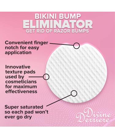 Divine Derriere Ingrown Hair Treatment Pads - Razor Bump Stopper & After Shave Solution for Men and Women - Buy Online on SooperMarket.com