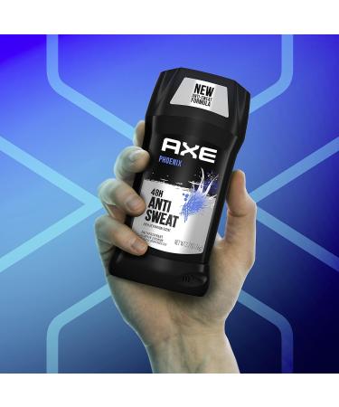 AXE Phoenix Antiperspirant For Men 48H Sweat & Odor Protection Mint & Rosemary Stay Dry For 48H With Men's Deodorant 2.7 oz (Pack of 2) - Buy Online on SooperMarket.com