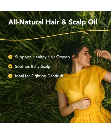 Shop NORTH AMERICAN HERB & SPICE ScalpClenz Oil - Organic Hair Oil for Healthy Growth Itchy Scalp Relief & Dandruff Control - 2 fl. oz - Buy Online on SooperMarket.com