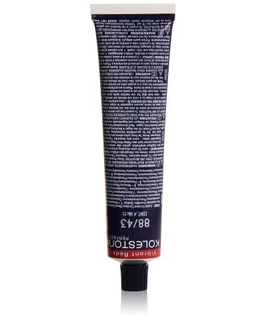 Wella Professionals Koleston Perfect Permanent Cremeharenarbe 88/43 Hell Blond intense red 1 -pack (1 x 60 ml) 88/43 Hell Blond Int.rot