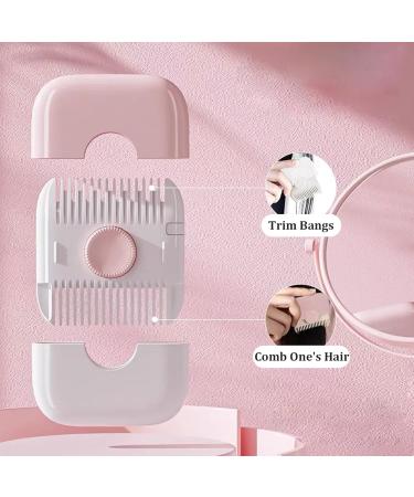 Split Ends Hair Trimmer for Women | 2 in 1 Mini Portable Hair Brush & Stainless Steel Clipper - Buy Online on SooperMarket.com