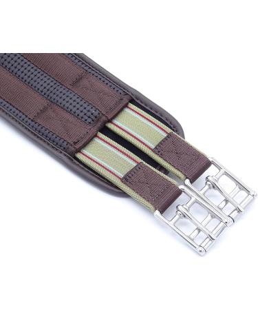 QiK Sports English AirFoam Cushion Nylon Neoprene Girth, Brown 52 Inches - Buy Online on SooperMarket.com