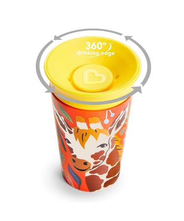 Munchkin Wildlove Sippy Cup 9 Oz - Giraffe Design | BPA-Free - Buy Online on SooperMarket.com