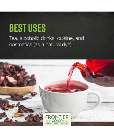 Buy Frontier Co-op Organic Hibiscus Flowers 5.82 oz - Premium Dried Hibiscus Tea - Buy Online on SooperMarket.com
