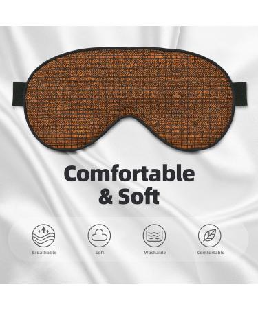 Shop SSIMOO Native American Soft Sleep Eye Mask - Breathable Black Eye Patch for Travel & Relaxation - Buy Online on SooperMarket.com