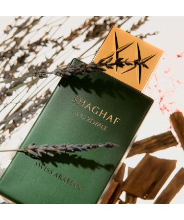 Swiss Arabian Shaghaf Oud Royale Spicy Oud Aromatic Fragrance - Notes of Saffron and Lavender - Perfume for Women and Men - 2.5 oz EDP Spray - Buy Online on SooperMarket.com