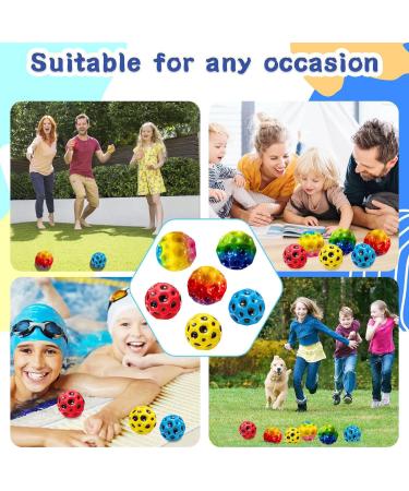 Jiosdo Astro Jump Ball - 6 High Springing Galaxy Balls for Outdoor Fun | Perfect Gifts for Kids & Birthday Celebrations - Buy Online on SooperMarket.com