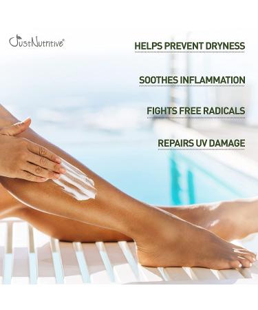 Natural Sun Tan Body Lotion 8 Oz | Long-Lasting Tan Moisturizer | Just Nutritive - Buy Online on SooperMarket.com