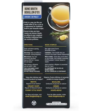 Imagine Bone Broth Chicken 946 ml 946.0 ml (Pack of 1) - Buy Online on SooperMarket.com