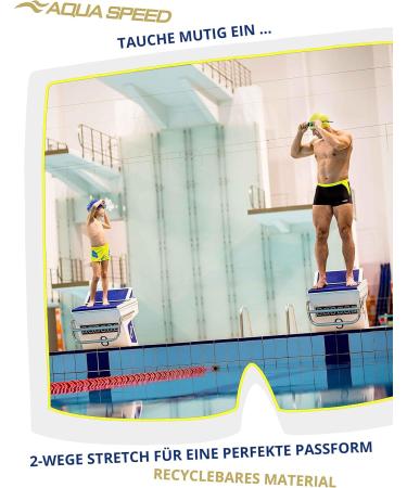 Aqua Speed Boys Swimming Trunks | Gray-Green Swimwear | Free eBook | Quality Badepants for Kids 152/38 - Buy Online on SooperMarket.com