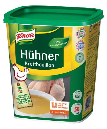 Knorr Chicken Bouillon Chicken Broth (with strong chicken flavour) 1 pack (1 x 1 kg) Chicken Bouillon 1 kg (1 pack)