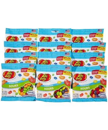 Jelly Belly Sugar-Free Jelly Beans - Sours - 2.8 oz - 12 pk Sours 2.8 Ounce (Pack of 12) - Buy Online on SooperMarket.com
