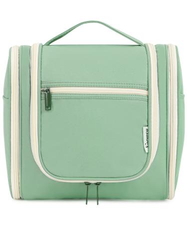 Travel Hanging Toiletry Wash Bag Makeup Cosmetic Organizer for Women (Spring Green (Large))