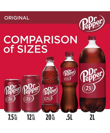 Dr Pepper Soda 12 fl oz Cans 12 Pack - Original Refreshing Beverage - Buy Online on SooperMarket.com