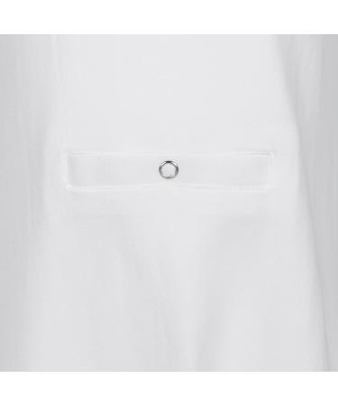 Kaycey Popper Vest Sleeveless Bodysuit | Adaptive Clothing for Special Needs Kids | Size 7-8 Years White - Buy Online on SooperMarket.com