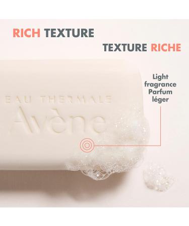 Eau Thermale Avene Cold Cream Ultra-Rich Cleansing Bar for Very dry Skin Nourishing soap-free bar 100 g - Buy Online on SooperMarket.com