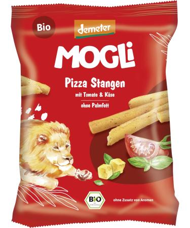 Mogli Organic Pizza Sticks with Tomato and Cheese (6 x 75 gr)