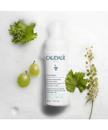 Caudalie Instant Foaming Cleanser 5.07 Fl Oz - Gentle Cleansing Formula - Buy Online on SooperMarket.com