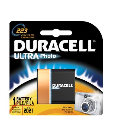 Duracell Ultra Photo 223 6v Battery