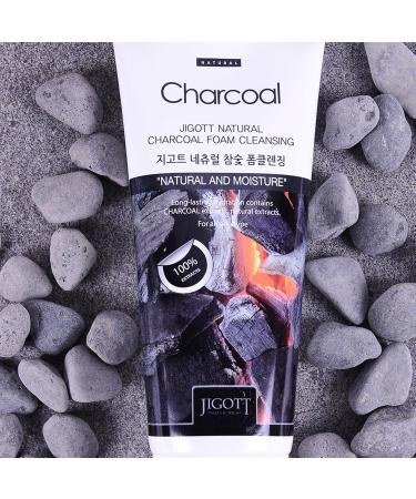 Buy Natural Charcoal Foam Cleanser 6 FL OZ - Deep Clean & Refreshing Face Wash for All Skin Types - International Shipping Available - Buy Online on SooperMarket.com