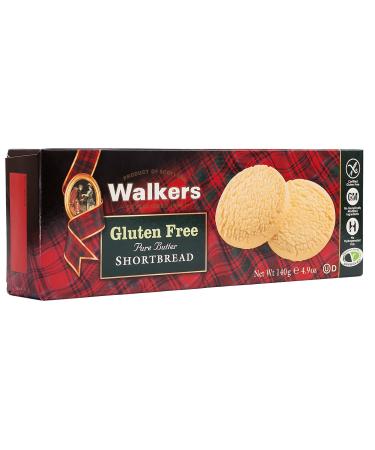 Walkers Shortbread Gluten-Free Shortbread Rounds, 4.9 Ounce,1020