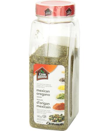 Club House Quality Natural Herbs & Spices Mexican Oregano Leaves 143g Case Pack Count 12 143 g (Pack of 1) - Buy Online on SooperMarket.com