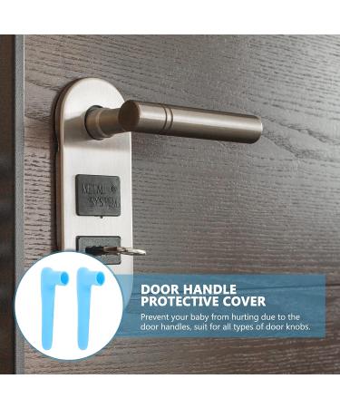 VORCOOL 2pcs Blue Silicone Door Knob Grips - Maximum Grip for Arthritis & Senior Living - Nonslip Aid for Easy Open Doors - Buy Online on SooperMarket.com