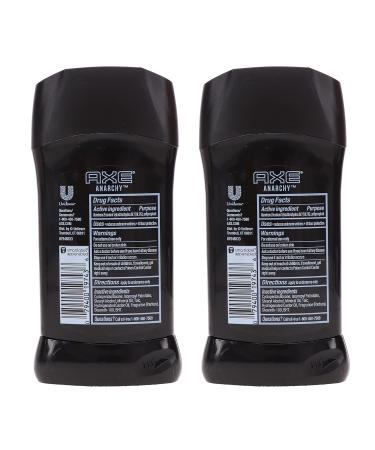 AXE Anarchy Sandalwood Deodorant 2.7oz - Pack of 2 | AntiPerspirant Invisible Solid - Buy Online on SooperMarket.com