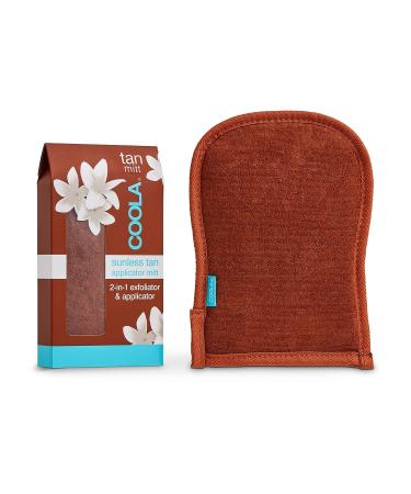 Coola Sunless Self Tanner Mitt - 2-in-1 Applicator & Exfoliator for Face & Body | Supports Sunless Tanning Lotion Application - Buy Online on SooperMarket.com