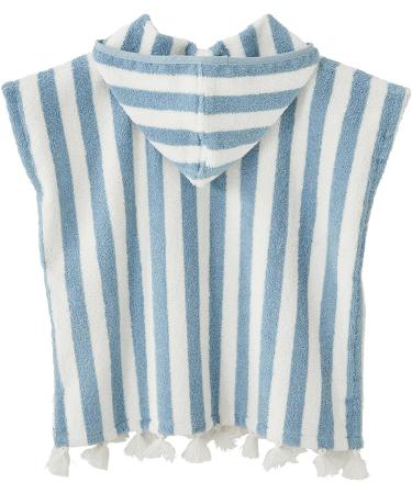 Buy Vertbaudet ko-Tex Baby Bath Poncho 24-36 Months - Soft Blue | Eco-Friendly Bathwear for Toddlers - International Shipping Available - Buy Online on SooperMarket.com